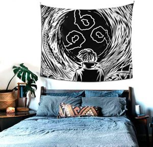 Juice Wrld 999 Tapestry Wall Hanging Colorful Fashion Rapper Wall Blanket Interior Decoration Bedroom Dormitory Apartment 2.jpg 640x640 2 300x290 1 - Juice Wrld Store