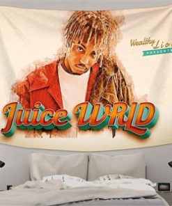 Juice Wrld Tapestry Wall Hanging Rap Wall Tapestry Decorative Blankets for Bedroom Living Room Dorm Home 9.jpg 640x640 9 300x300 1 - Juice Wrld Store