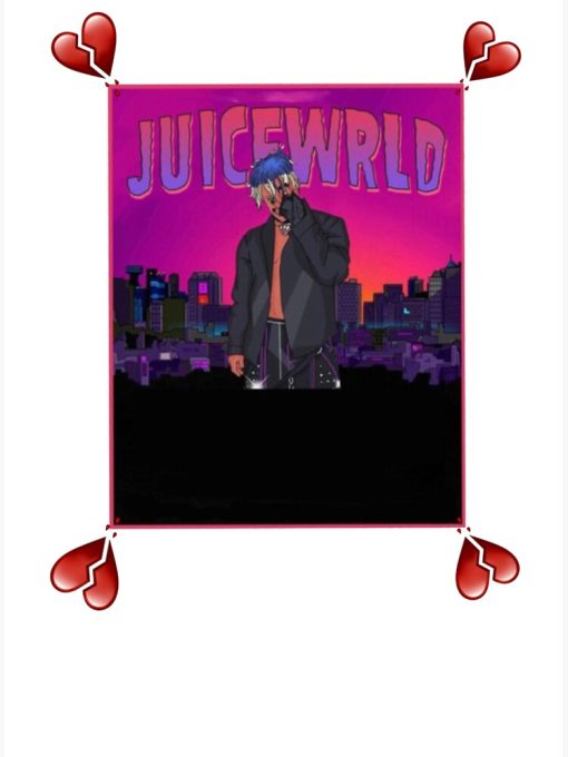 Juicewrld goodies Shower curtain Official juicewrld Merch