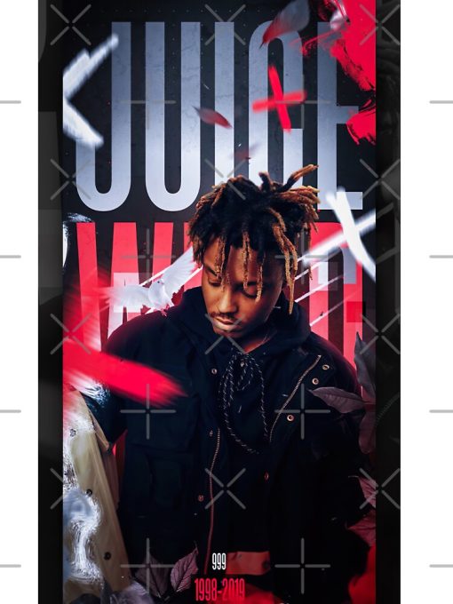 Juice Wrld Design Shower curtain Official juicewrld Merch