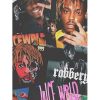 Juice Wrld Album Covers Shower curtain Official juicewrld Merch