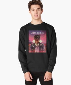 Legends Never Die Tribute Design Sweatshirt Official juicewrld Merch