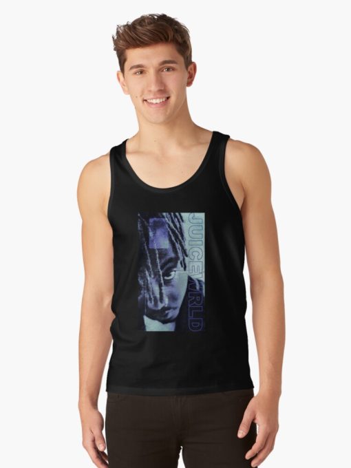 JuiceWrld Retro Graphic Print Tank tops Official juicewrld Merch