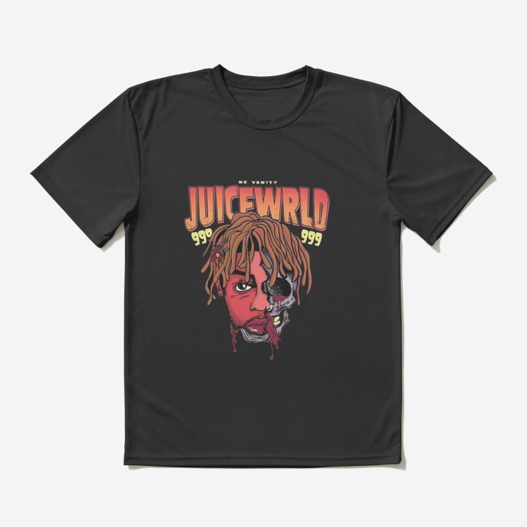 JuiceWrld No Vanity Graphic Print T-shirt Official juicewrld Merch