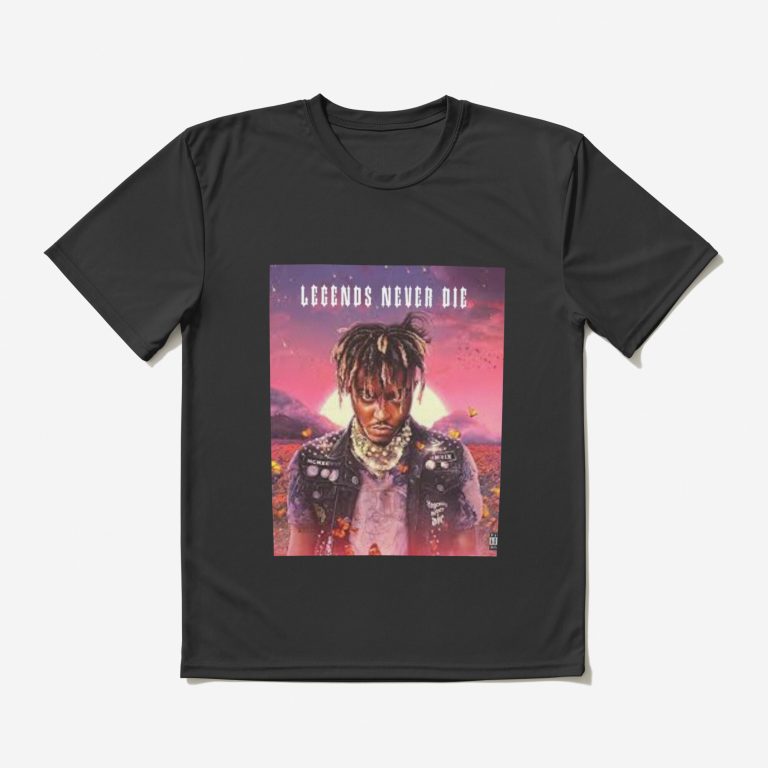 Legends Never Die Tribute Design T-shirt Official juicewrld Merch