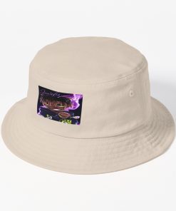 JuiceWrld Purple Flame Bucket hats Official juicewrld Merch