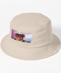 JuiceWrld Light Pink and Blue Bucket hats Official juicewrld Merch