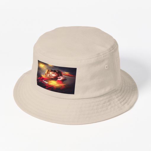 Juice Wrld Art Design Bucket hats Official juicewrld Merch