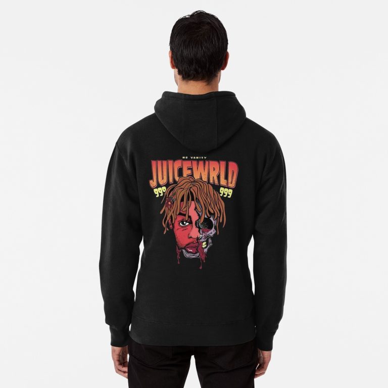 JuiceWrld No Vanity Graphic Print Hoodie Official juicewrld Merch