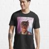 JuiceWrld Light Pink and Blue T-shirt Official juicewrld Merch