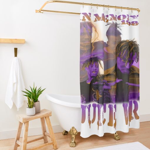 JuiceWRLD Shower curtain Official juicewrld Merch