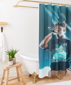 JuiceWRLD Shower curtain Official juicewrld Merch