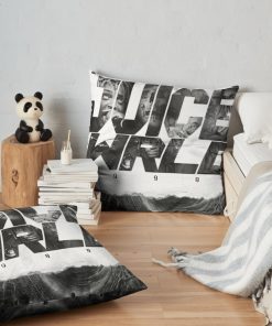 Juicewrld-999 Design Throw Pillow Official Cow Anime Merch