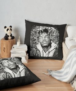 Juicewrld T-Shirtjuice Wrld Throw Pillow Official Cow Anime Merch