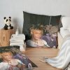 Juicewrld X Toga Throw Pillow Official Cow Anime Merch