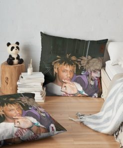 Juicewrld X Toga Throw Pillow Official Cow Anime Merch