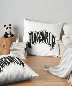 Juicewrld Throw Pillow Official Cow Anime Merch