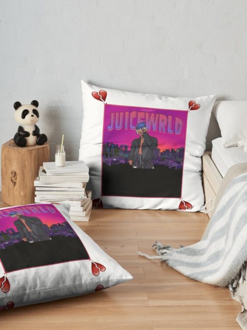 Throw Pillow Official Cow Anime Merch