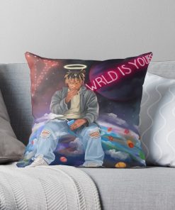 Sky Is Yours Throw Pillow Official Cow Anime Merch