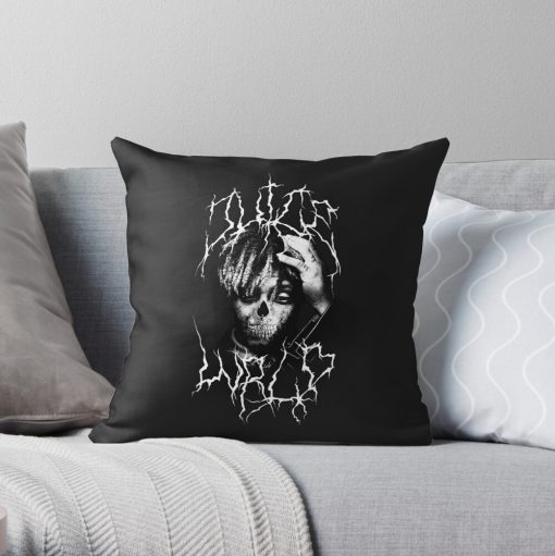 Juicewrld Throw Pillow Official Cow Anime Merch