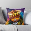 Juicewrld Throw Pillow Official Cow Anime Merch